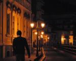 Night walk in Florina